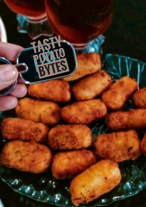 A picture of Potato bites pakore.