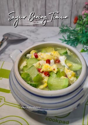 Foto resep Sayur Bening Timun