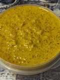 Crust and spice dressing. Cambio de nombre: Aderezo o salsa recicle