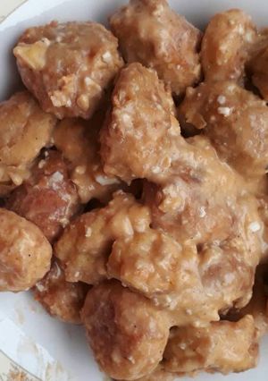 Foto resep Tahu sutera saus telur asin ala red bean😁😁😁
