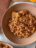 Quinoa con pollo a la naranja