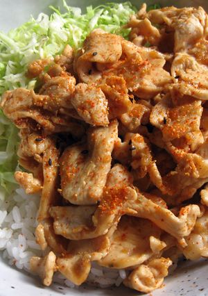 A picture of Chicken Breast Shogayaki.