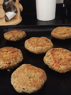 Una foto de Hamburguesas de lenteja
