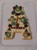 Cream tart (letter cake o alphabet cake)