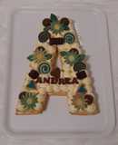 Cream tart (letter cake o alphabet cake)