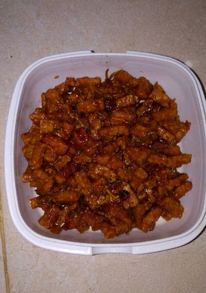Foto resep Tempe orek teri medan