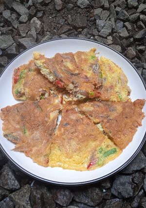 Foto resep Telur dadar pindang tongkol