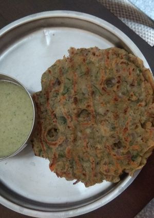 A picture of Akki Roti.