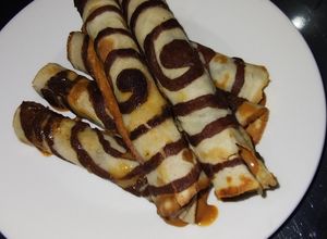 Una foto de Cubanitos rellenos
