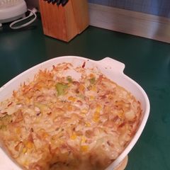 A picture of My Chicken Noodle Casarole.