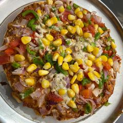 A picture of Spicy and chizzy pizza.