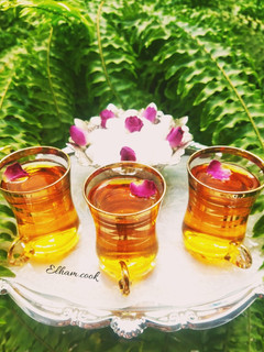 عکسی از دستور چای زعفرانی☕