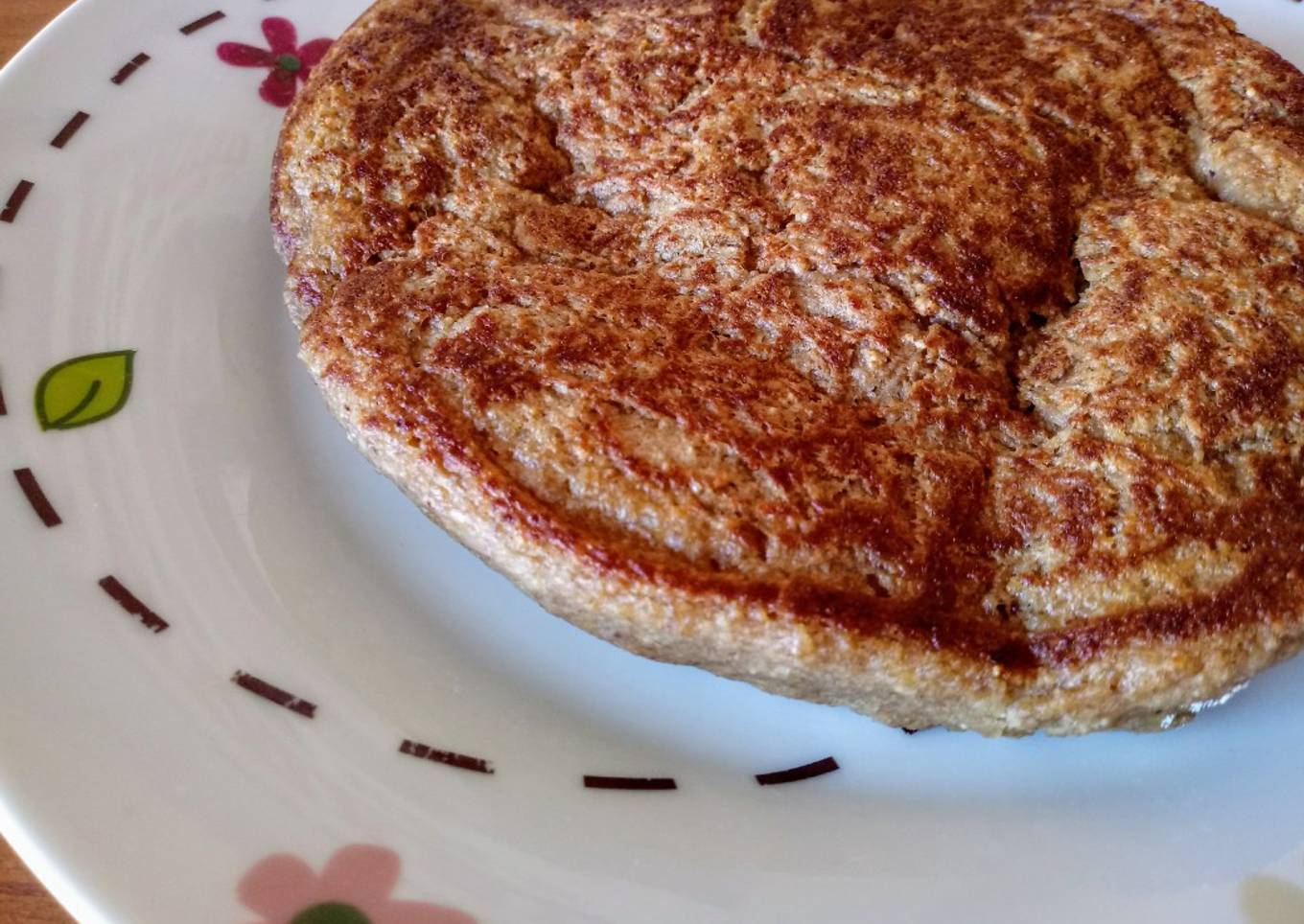 Tortitas de avena y plátano sin huevo (veganas)