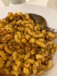صورة لوصفة مكرونة باللحم المفروم 🍝 😋