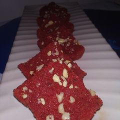 A picture of Red Valvet Fudge.