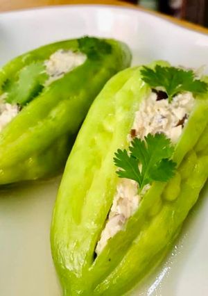 Hình của món Canh khổ qua nhồi.