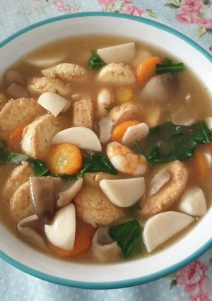 Foto resep Sapo tahu seafood