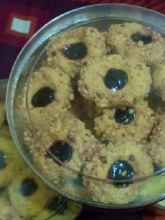Foto resep Blueberry Thumbprint Cookies