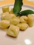 Sweet Potato Gnocchi with Gorgonzola, Sage, and Nutmeg
