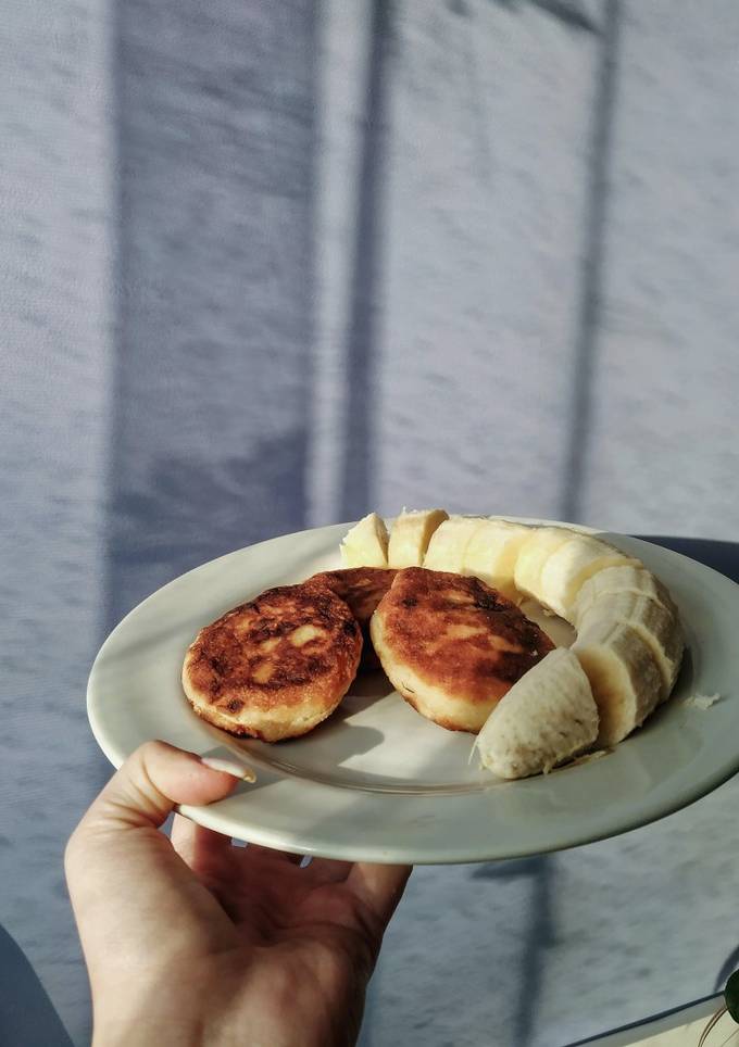 Бананові сирники 🍌