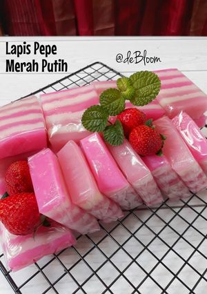 Foto resep 667. Lapis Pepe Merah Putih