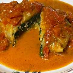 Una foto de Ravioles de zapallo italiano