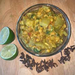A picture of Lauki Chana Dal.