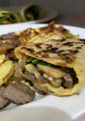 Foto resep Lumpia Dadar Saikoro (4 Porsi)