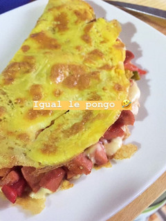 Una foto de Omelette