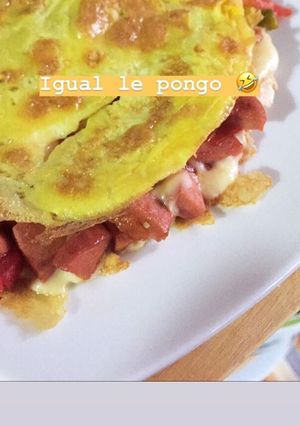 Una foto de Omelette