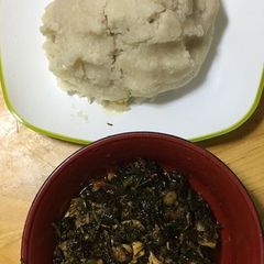 A picture of Vegetable soup.