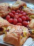 Chorizo egg breakfast rolls/ croissants