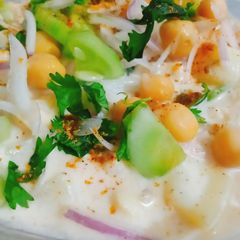 A picture of Creamy dahi Bondi.