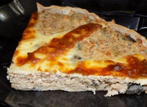 Una foto de Tarta de zapallo, ricota y algo más