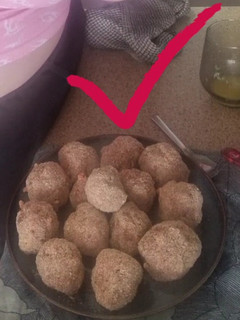 Una foto de Albóndigas con un toque especial
