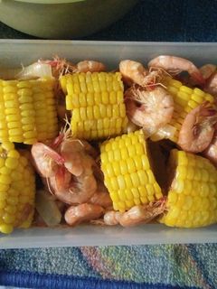 Foto resep Udang Jagung Saus Padang