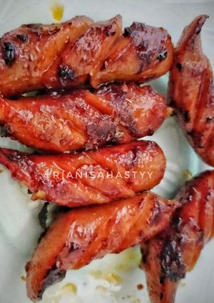 Foto resep Sosis panggang teflon