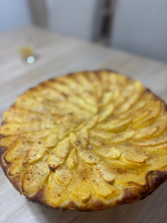 Una foto de Tarta de manzana 🍎