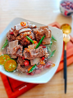 Foto resep Sup iga kacang merah