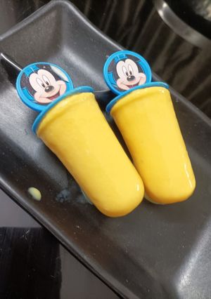 A picture of Mango kulfi 🥭.