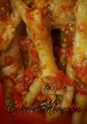 Foto resep Ceker merecon