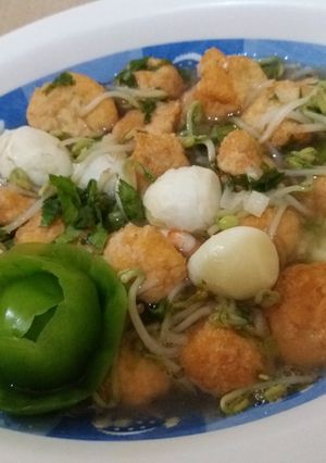 Foto resep Telur Puyuh Baso Tahu