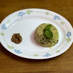 Pudina upma A picture of Pudina upma.