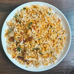 A picture of Bombay mix.