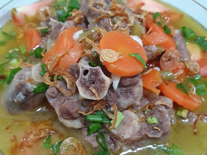 Resep Sop Buntut Anti Gagal