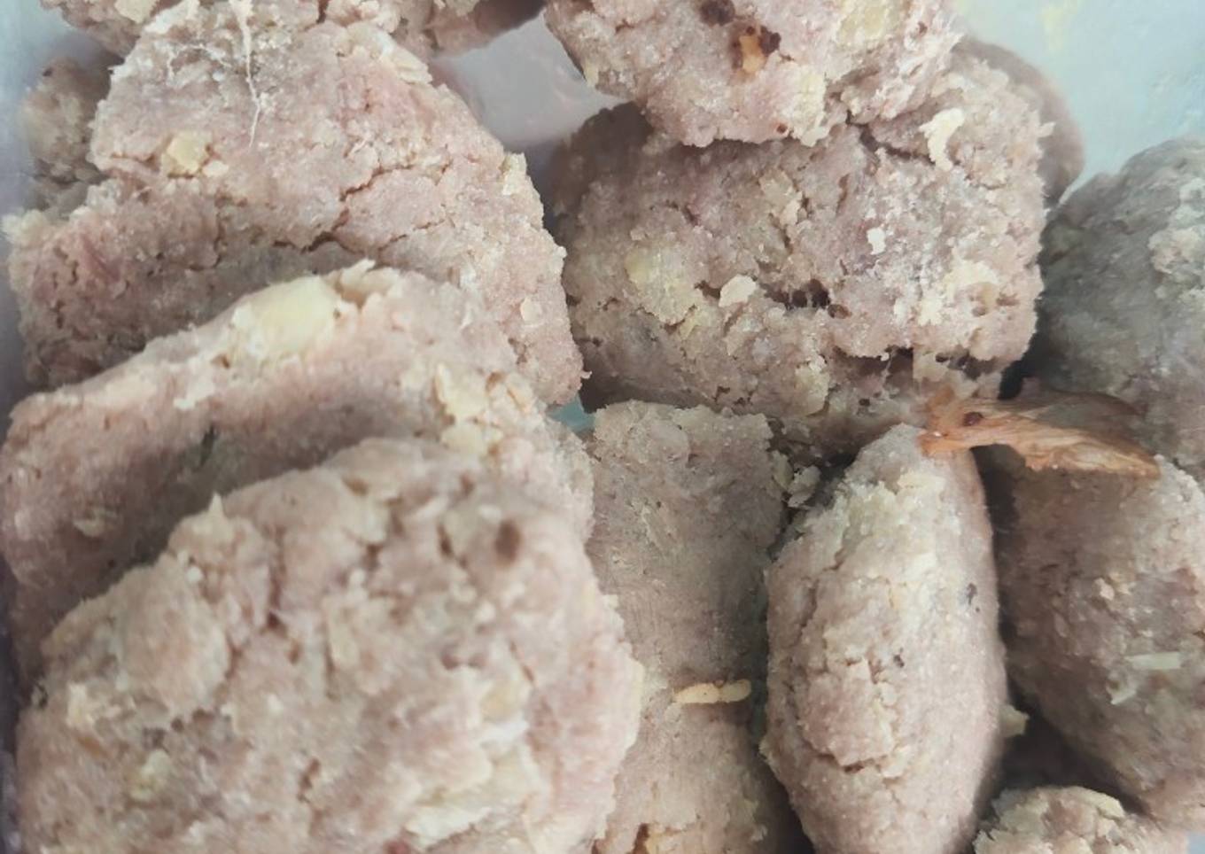 Mpasi Perkedel ayam Manisa tahu