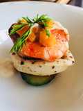 Cuttle fish salad with lemon vinaigrette