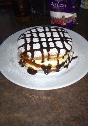 Una foto de Hot cakes sin gluten (todos los ingredientes son sin TACC)
