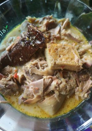Foto resep Lodeh Jantung Pisang