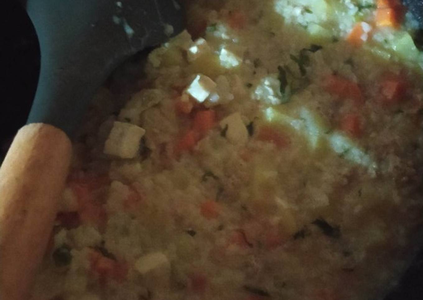 Bubur ikan tahu (MPASI 6M+)